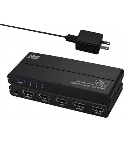 Amazon | ラトックシステム 3D対応1入力2出力HDMI分配器 REX-HDSP2A